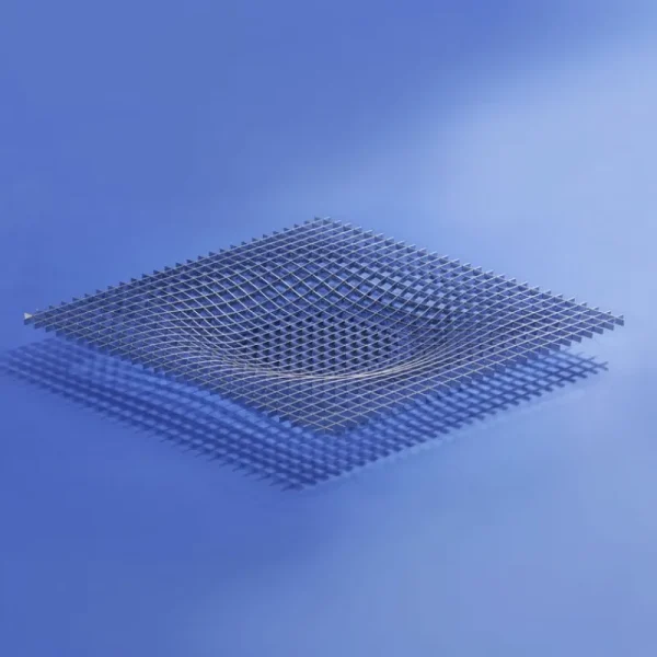 Fundamental Berlin Dekorationsgegenstände^Gravity Tablett, 36 x 36 cm, Edelstahl