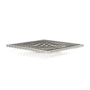 Fundamental Berlin Dekorationsgegenstände^Gravity Tablett, 20 x 20 cm, Edelstahl