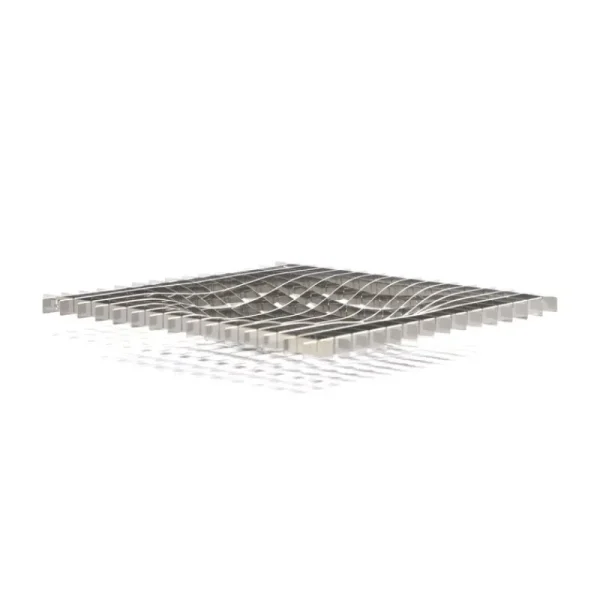 Fundamental Berlin Dekorationsgegenstände^Gravity Tablett, 20 x 20 cm, Edelstahl