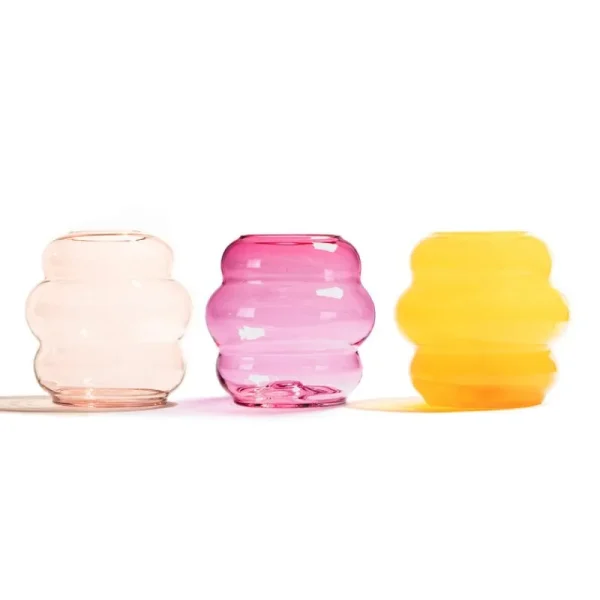 Iittala Vasen-Fundamental Berlin Muse Vase, mittelgroß, Safrangelb