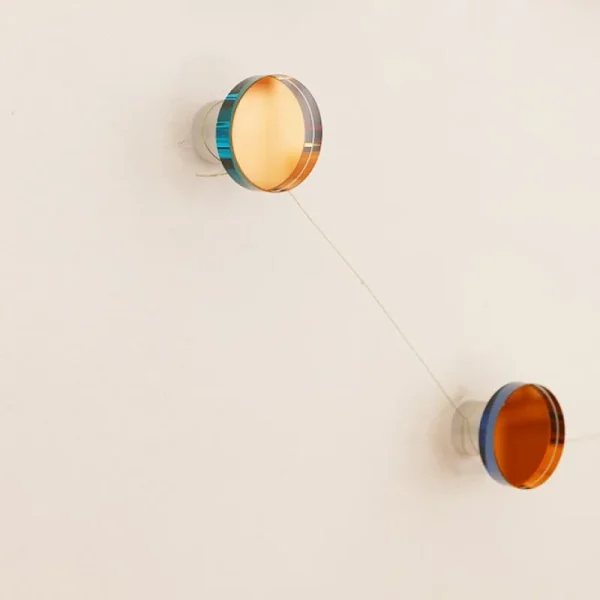 Fundamental Berlin Garderoben Und Kleiderbügel^Regenbogen Wandhaken, 5 cm, 2 Stück