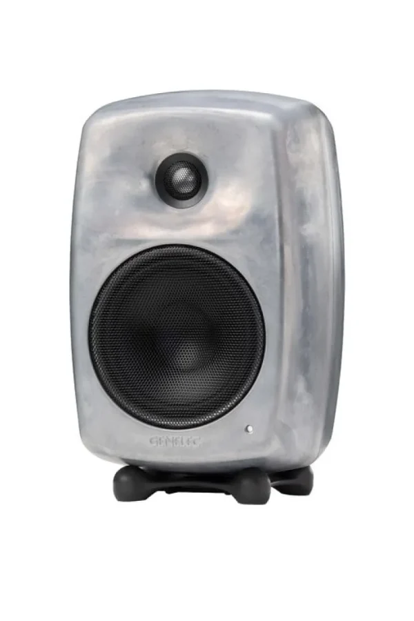 Genelec Unterhaltungselektronik^G Three (B) Aktivlautsprecher, RAW Aluminium
