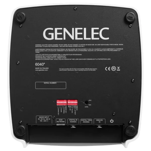 Genelec Unterhaltungselektronik^6040R Smart Active Lautsprecher, Weiß