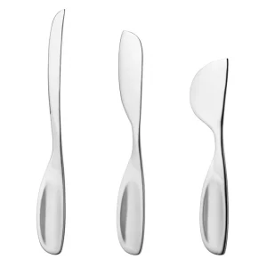 Georg Jensen Küchenutensilien^Alfredo Käsemesser, 3 Stück
