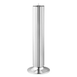 &Tradition Kerzen Und Kerzenhalter-Georg Jensen Bernadotte Bodenkerzenständer, 40 cm, Edelstahl