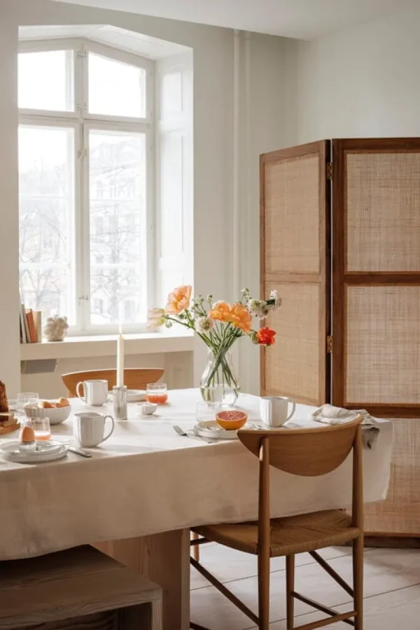 Georg Jensen Geschirr^Bernadotte Salatschüssel, Porzellan
