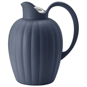 Georg Jensen Karaffen Und Krüge^Bernadotte Thermoskanne, 1 L, Abendblau