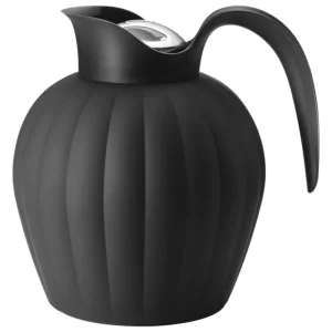 Georg Jensen Karaffen Und Krüge^Bernadotte Thermoskanne, 0,8 L, Midnight Black