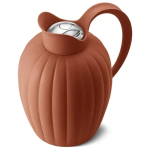 Finnish Design Shop Karaffen Und Krüge^Georg Jensen Bernadotte Thermoskanne, 1 L, Terracotta