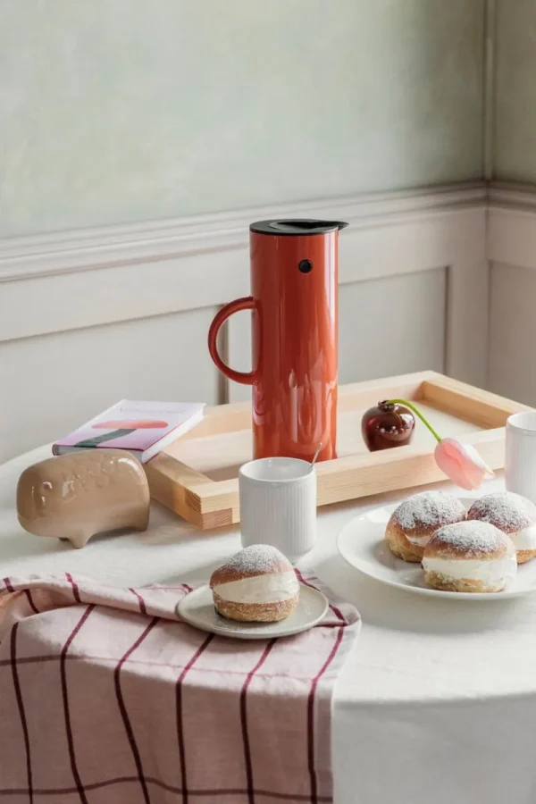 Georg Jensen Geschirr^Bernadotte Thermobecher, 2 Stück