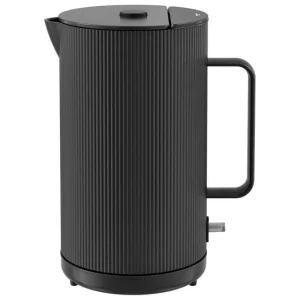 Georg Jensen Haushaltsgeräte^Bernadotte Wasserkocher, schwarz