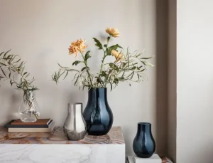 Iittala Vasen-Georg Jensen Cafu Vase, klein, transparent