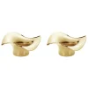 &Tradition Kerzen Und Kerzenhalter-Georg Jensen Cobra Teelichthalter, 2 Stk., Gold