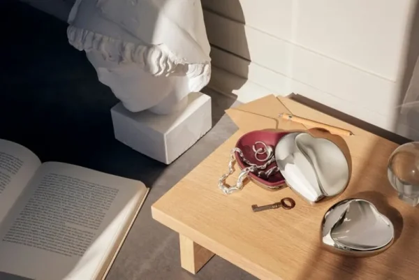 Georg Jensen Dekorationsgegenstände^Heart Box, groß