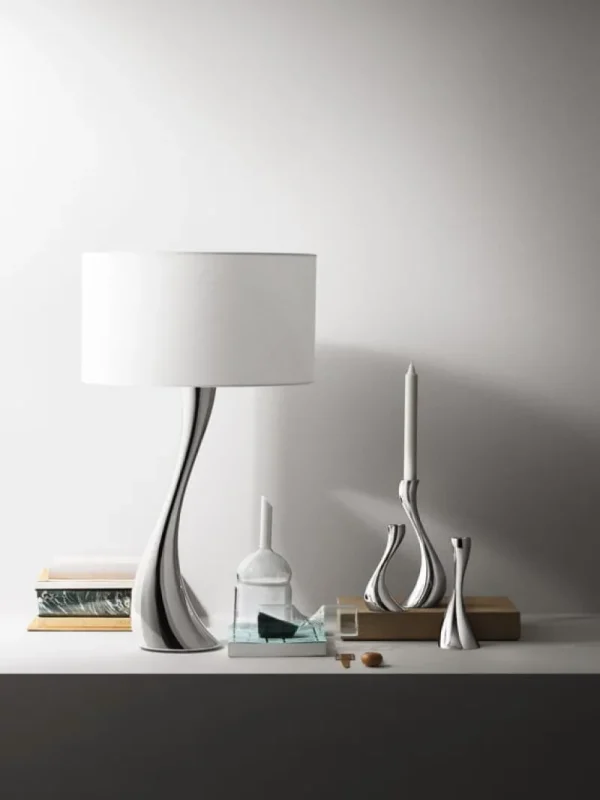 STOFF Copenhagen Kerzen Und Kerzenhalter-Georg Jensen Kerzenständer Cobra, 3 Stück