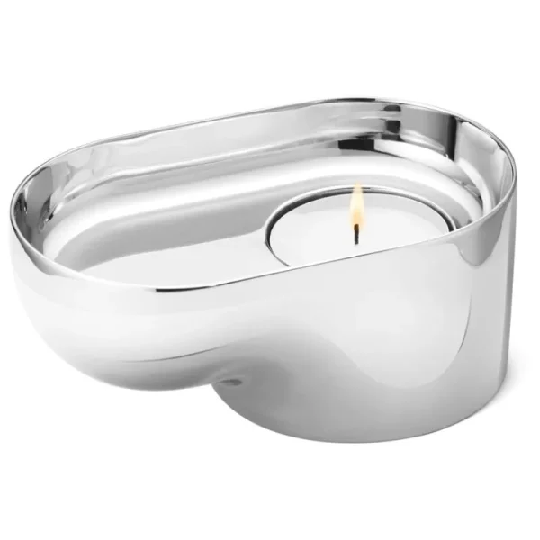 Georg Jensen Kerzen Und Kerzenhalter-Nendo Teelichthalter, Edelstahl