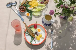 Georg Jensen Servierutensilien^Salatbesteck New York