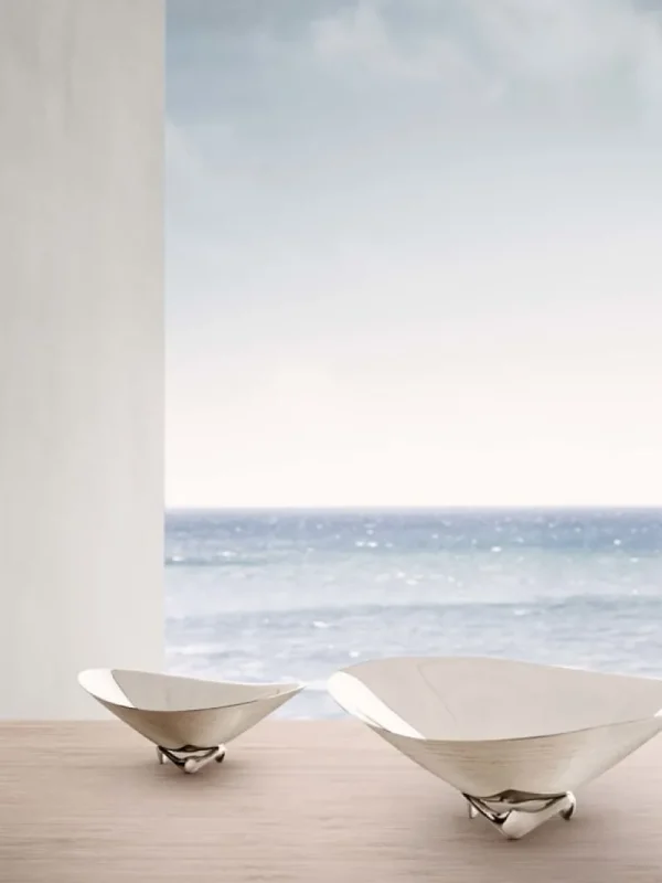 Georg Jensen Dekorationsgegenstände^Schale HK Wave