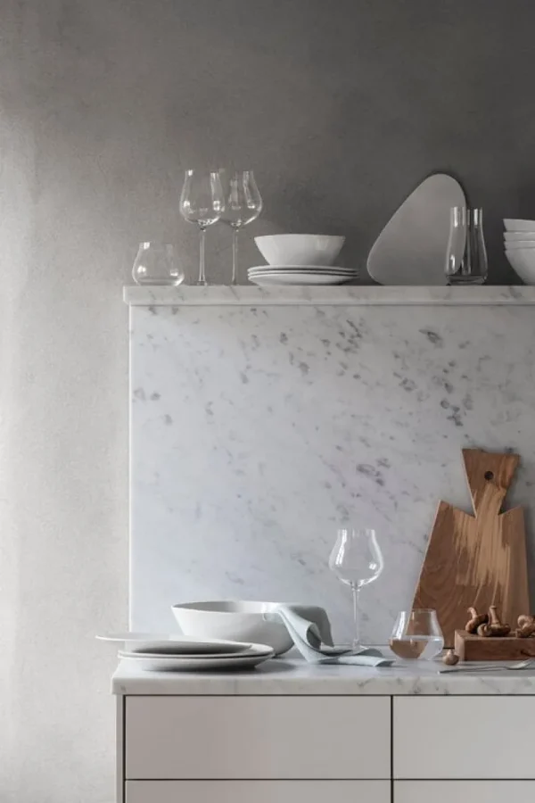 Georg Jensen Geschirr^Sky Speiseteller, 21 cm