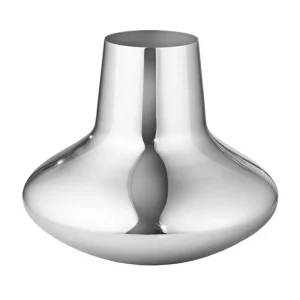 Raawii Vasen-Georg Jensen Vase HK, Stahl, medium