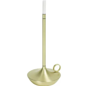 Graypants Tischlampen | Tragbare Lampen-Wick aufladbare Tischleuchte, Messing