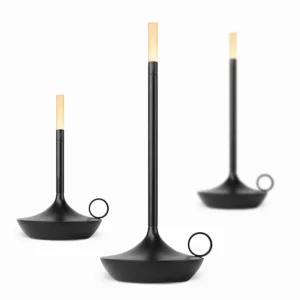 Michael Anastassiades Tischlampen | Tragbare Lampen-Graypants Wick S tragbare Tischleuchte, schwarz