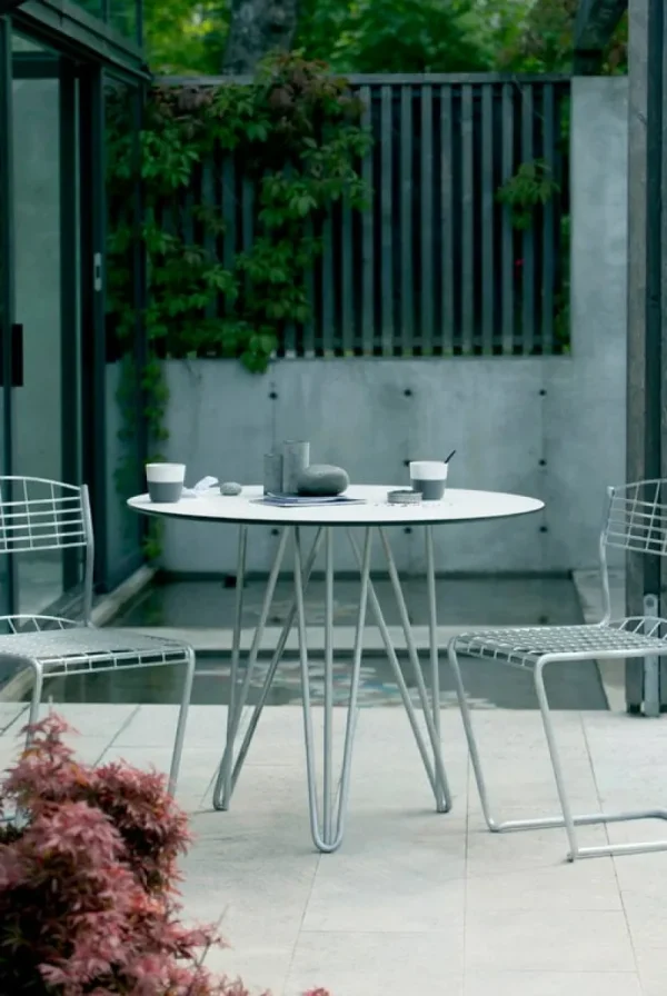 Grythyttan Stu00e5lmu00f6bler Terrassenmöbel | Sitzgelegenheiten^Grythyttan Stålmöbler High Tech Chair, feuerverzinkter Stahl