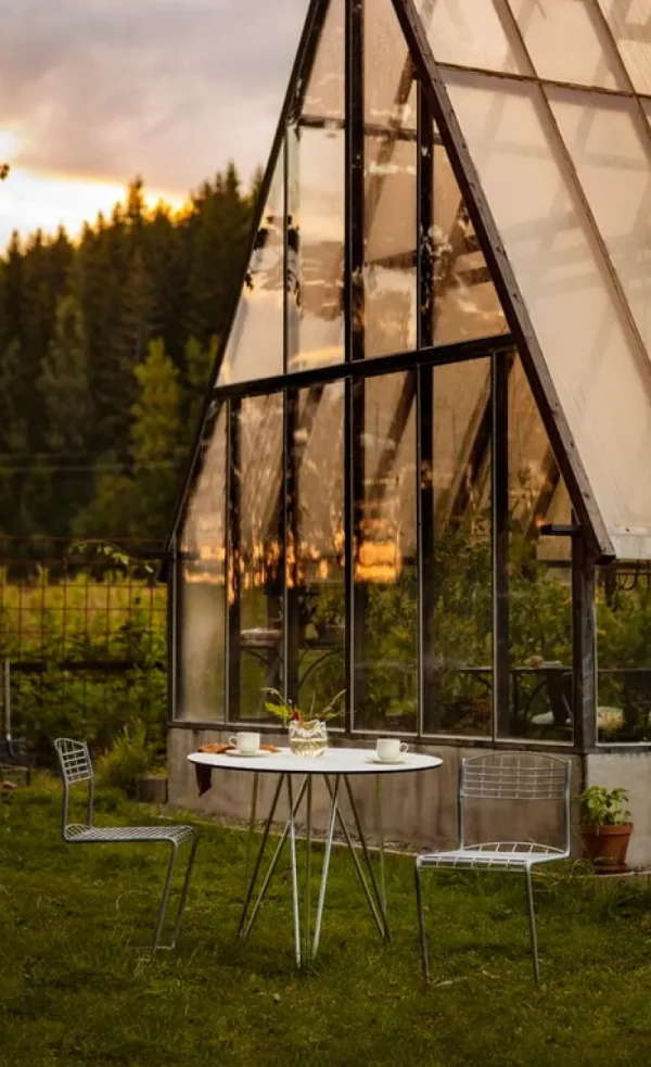 Grythyttan Stu00e5lmu00f6bler Terrassenmöbel | Sitzgelegenheiten^Grythyttan Stålmöbler High Tech Chair, feuerverzinkter Stahl