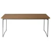 Grythyttan Stu00e5lmu00f6bler Terrassenmöbel^Grythyttan Stålmöbler Tisch B31, 170 x 92 cm, feuerverzinkter Stahl - Teakholz