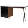 GUBI Schreibtische Und Raumtrenner | Tische^62 Desk, Walnuss – schwarz