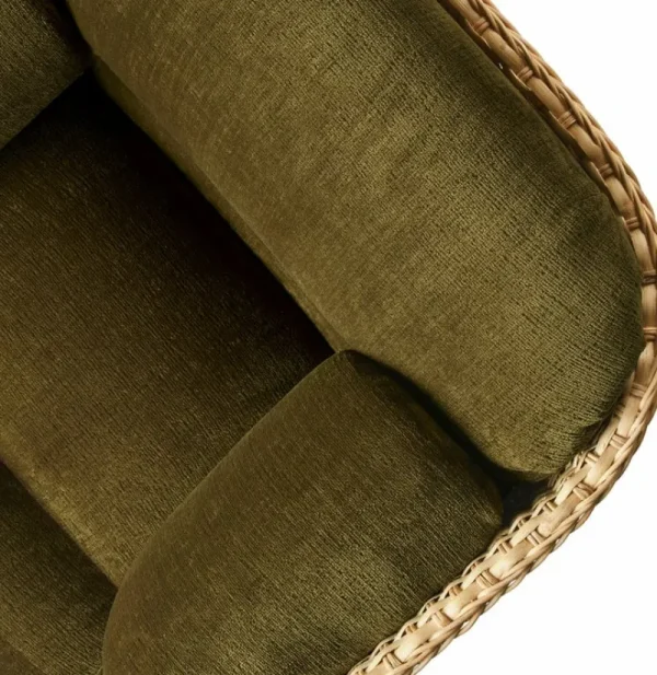 GUBI Sitzgelegenheiten-Basket Loungesessel, Rattan - Mumble 40