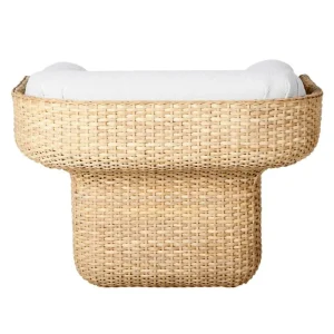 GUBI Sitzgelegenheiten-Basket Loungesessel, Rattan - Lorkey 40