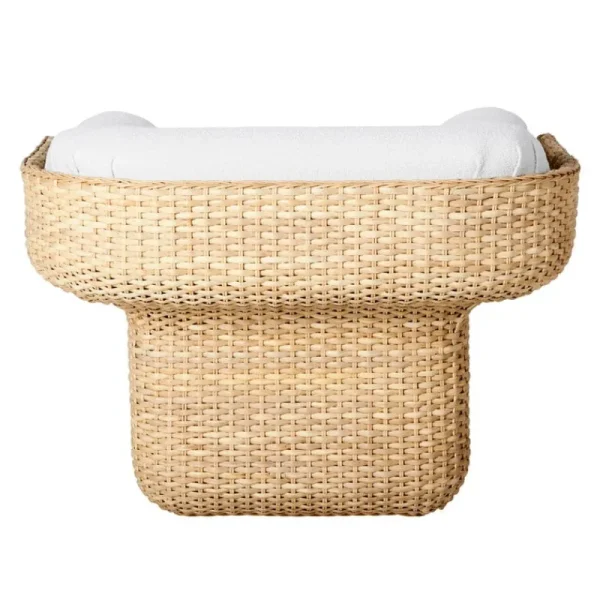 GUBI Sitzgelegenheiten-Basket Loungesessel, Rattan - Lorkey 40
