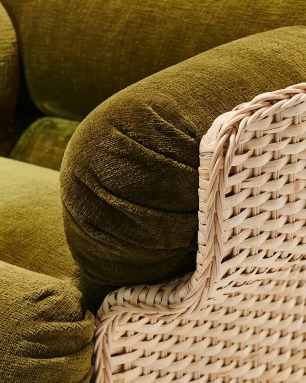 GUBI Sitzgelegenheiten-Basket Loungesessel, Rattan - Mumble 40