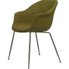 Normann Copenhagen Sitzgelegenheiten-GUBI Bat Sessel, Remix 412 - Gestell aus antikem Messing