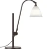 GUBI Tischlampen-Bestlite BL1 Tischleuchte, schwarzes Messing - Knochenporzellan