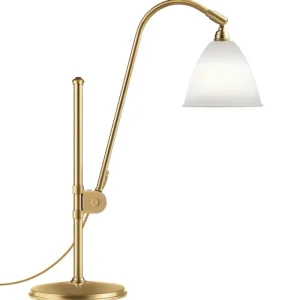 GUBI Tischlampen-Bestlite BL1 Tischleuchte, Messing - Knochenporzellan