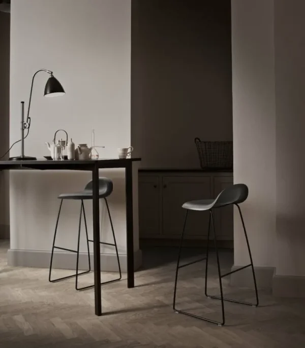 GUBI Tischlampen-Bestlite BL1 Tischleuchte, Chrom - schwarz
