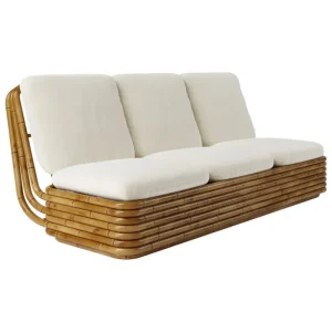 GUBI Terrassenmöbel | Sofas Und Liegen^Bohemian 72 Sofa, Rattan – Diagonal Boucle 007