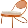 GUBI Terrassenmöbel | Sitzgelegenheiten^Copacabana Loungesessel, Orange - Limonta Leslie 40