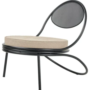 GUBI Terrassenmöbel | Sitzgelegenheiten^Copacabana Loungesessel, Schwarz - Limonta Lorkey 41