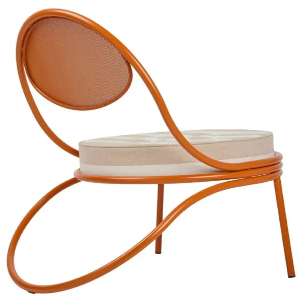 GUBI Terrassenmöbel | Sitzgelegenheiten^Copacabana Loungesessel, Orange - Limonta Leslie 40