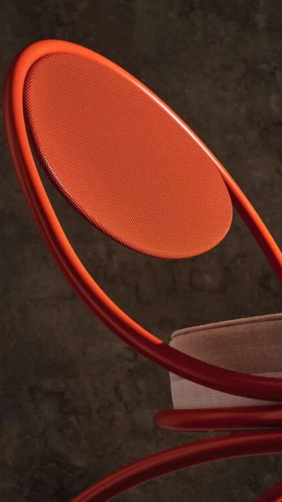 GUBI Terrassenmöbel | Sitzgelegenheiten^Copacabana Loungesessel, Orange - Limonta Leslie 40