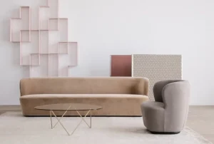 Nikari Tische-GUBI Couchtisch Pedrera Messing
