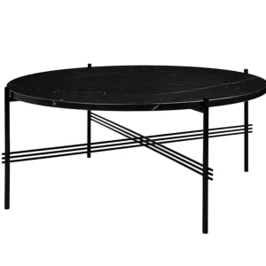 &Tradition Tische-GUBI Couchtisch TS, 80 cm, schwarz – schwarzer Marmor