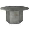 Muuto Tische-GUBI Epic Couchtisch, rund, 80 cm, Stahl, Misty Grey