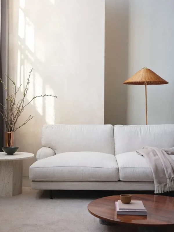 Hem Sofas Und Liegen-GUBI Flaneur Sofa, 3-Sitzer, Antikmessing - Indianskop 15