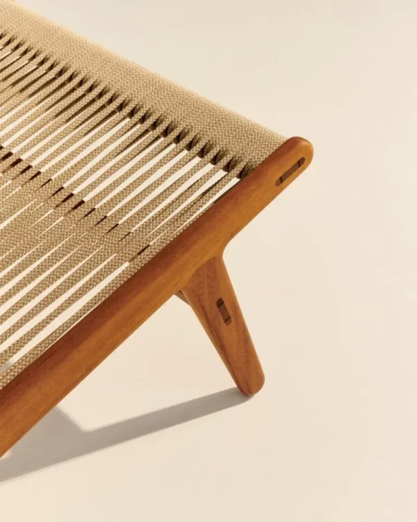 GUBI Terrassenmöbel | Sitzgelegenheiten^MR01 Initial Outdoor-Loungesessel, Iroko geölt