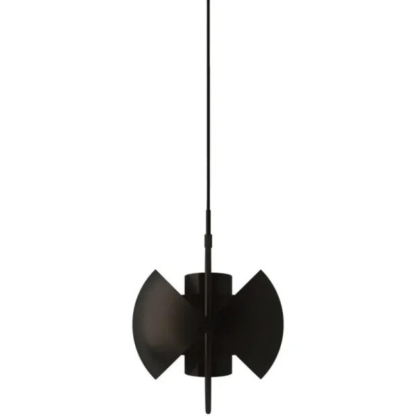Flos Deckenleuchten-GUBI Multi Lite Pendelleuchte, klein, Messing schwarz
