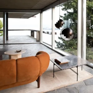 Flos Deckenleuchten-GUBI Multi Lite Pendelleuchte, klein, Messing schwarz